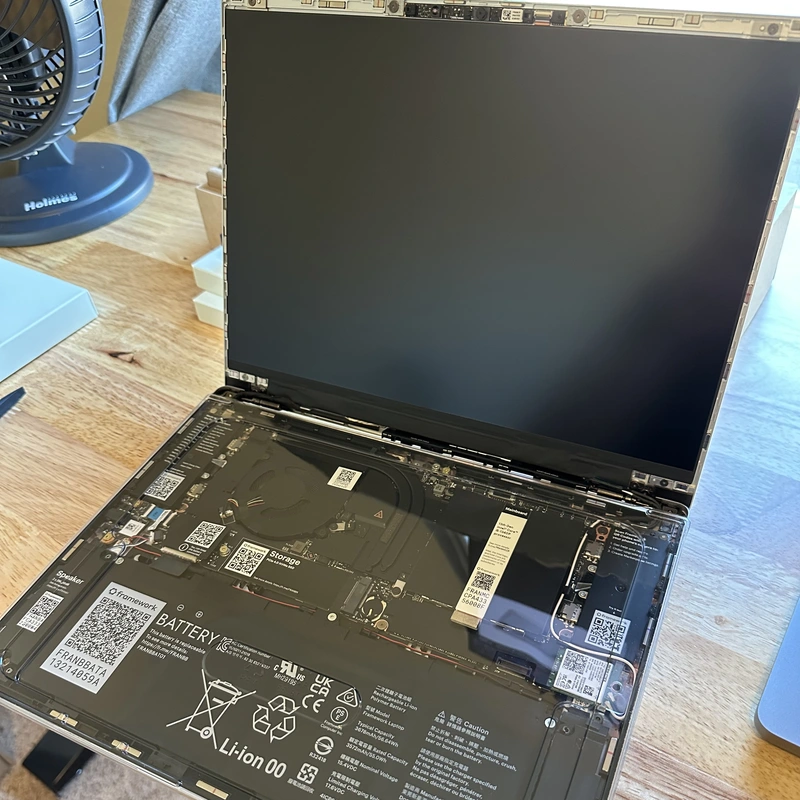 no keyboard